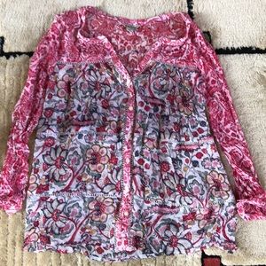 Lucky Brand Womens Top Size XS